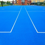 Rubber EPDM Playground in School Green 5