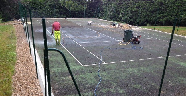 Painting Tarmacadam Surfaces in Lane End