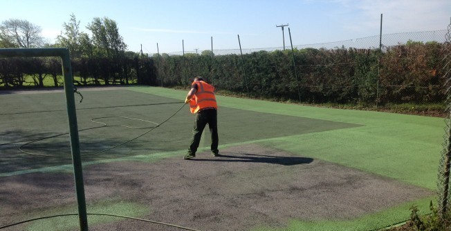 Spraying Tarmacadam Surfaces in Bridge End