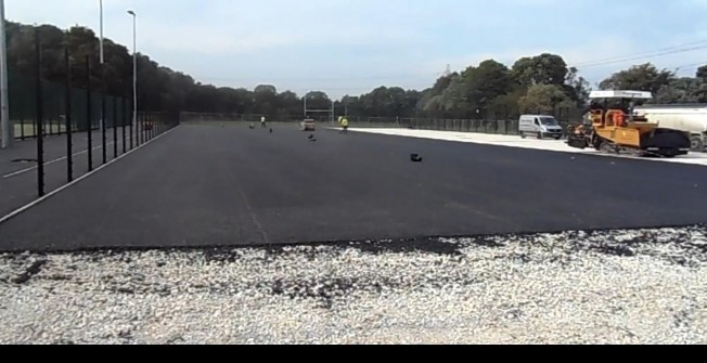 Installing Coloured Macadam in Ashley